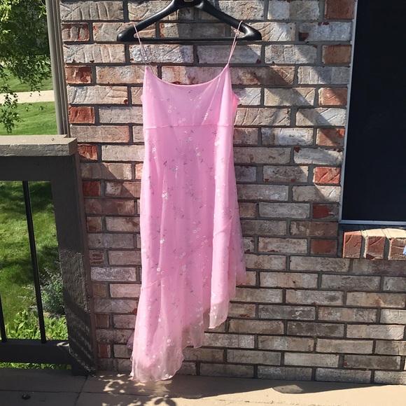 Pimkie Dresses & Skirts - Vintage Pimkie Pink Floral Slip Dress Pimkie Dresses & Skirts - Vintage Pimkie Pink Floral Slip Dress